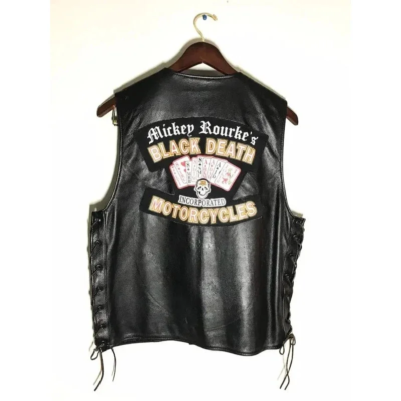 1990s Vintage Harley Leather Vest