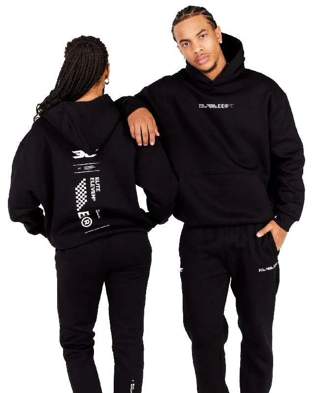 Capital V2 Hoodie - Black