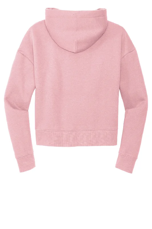 District Womens V.I.T. Fleece Hooded Sweatshirt Hoodie - Wisteria Pink