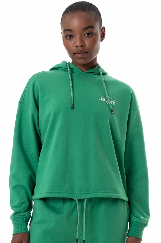 Drawstring Hoodie _ 145623 _ Green