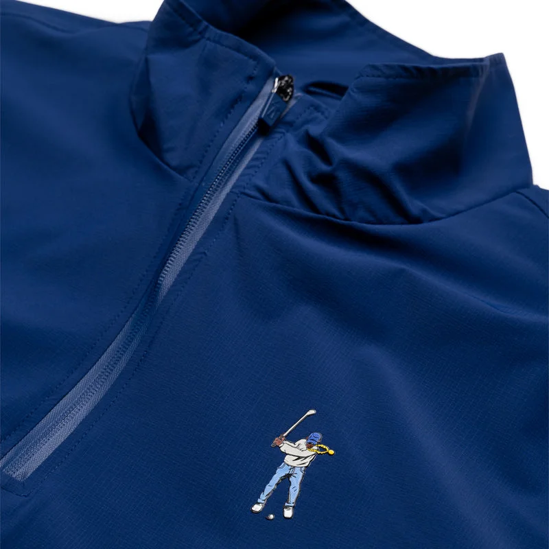 Eastside Golf Quarter Zip Windbreaker - True Navy