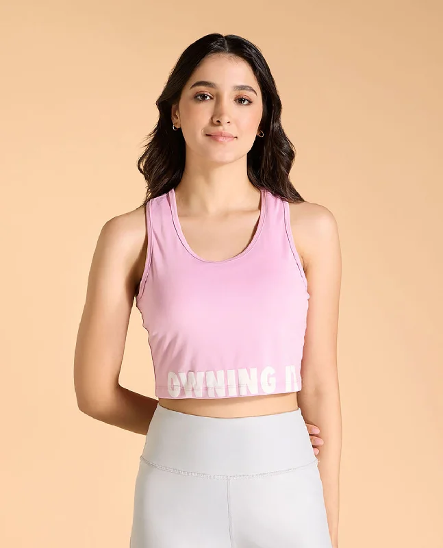 Feather Feel Cropped Regular Tank