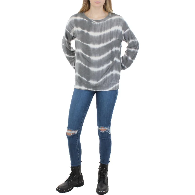 Gilli Womens Boat Neck Oversized Pullover Sweater