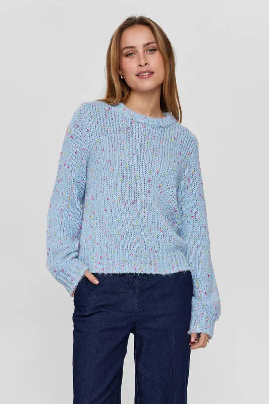 Numph Nuneps Pullover Powder Blue