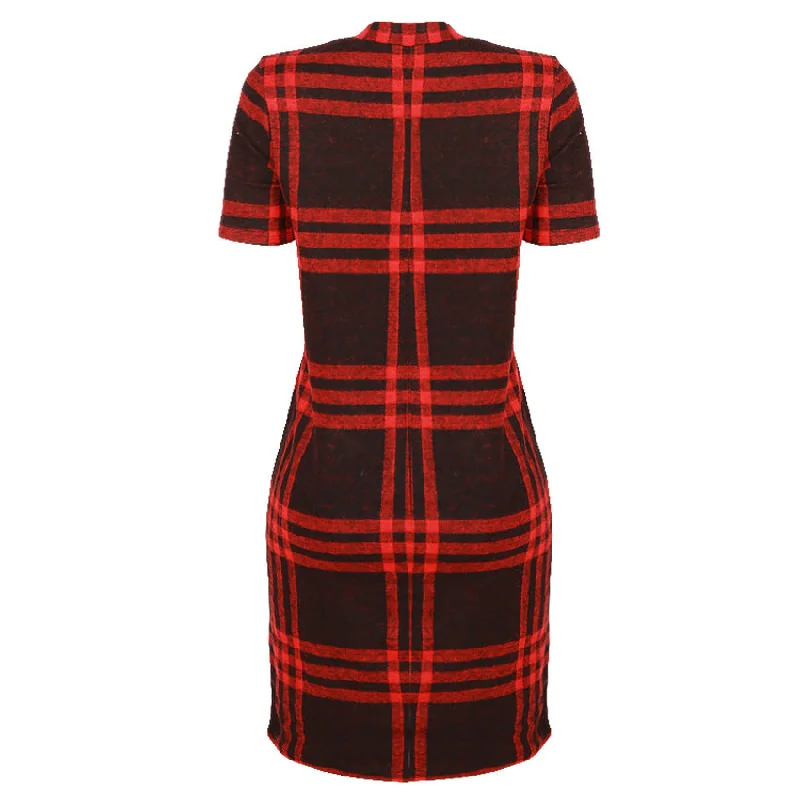 REDTAG Casual Plaid Dress for Women