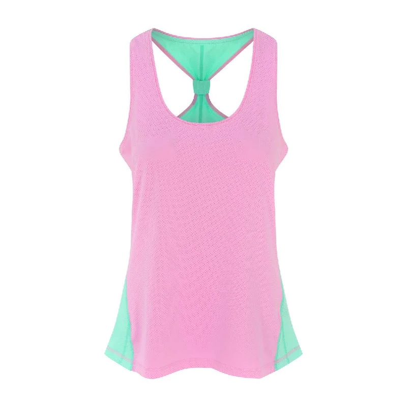 Pastel Pink Women's Gym Vest