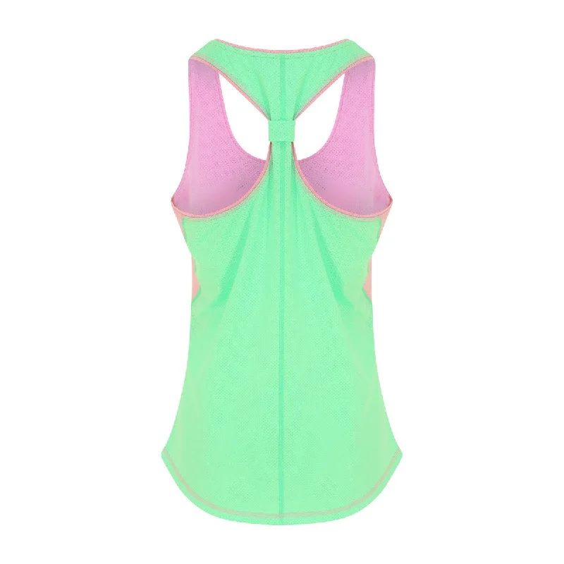 Pastel Pink Women's Gym Vest