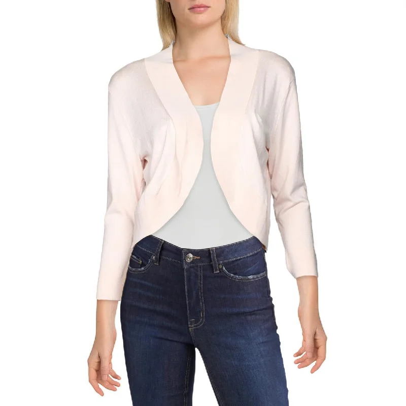 Ronni Nicole Womens Cropped Layering Shrug Sweater