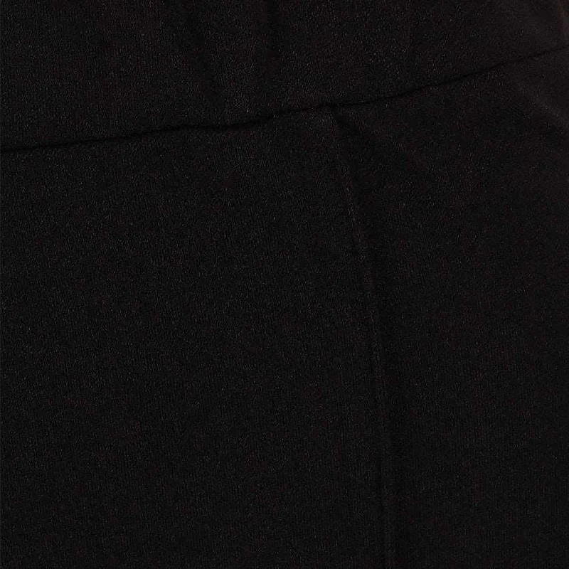 REDTAG Black Wide Leg Trousers for Women