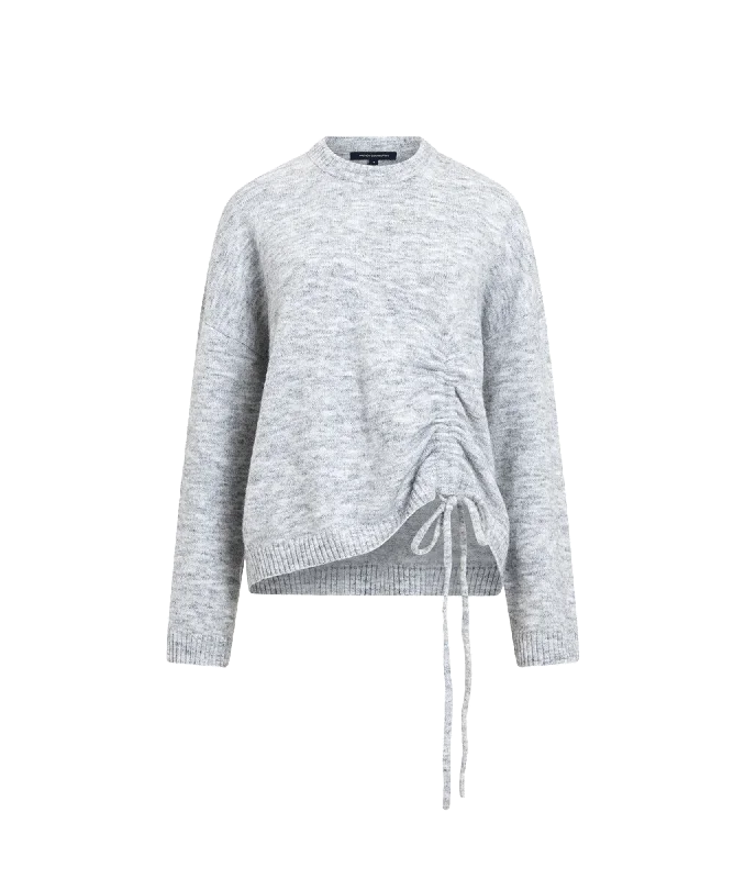 Kezia Gathered Jumper - Grey