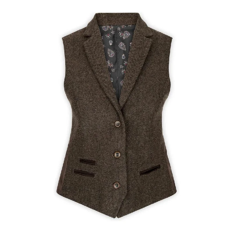 Brown / UK 8 / Waistcoat