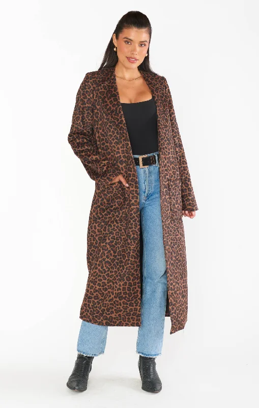 Amsterdam Jacket ~ Brushed Leopard