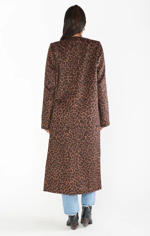 Amsterdam Jacket ~ Brushed Leopard