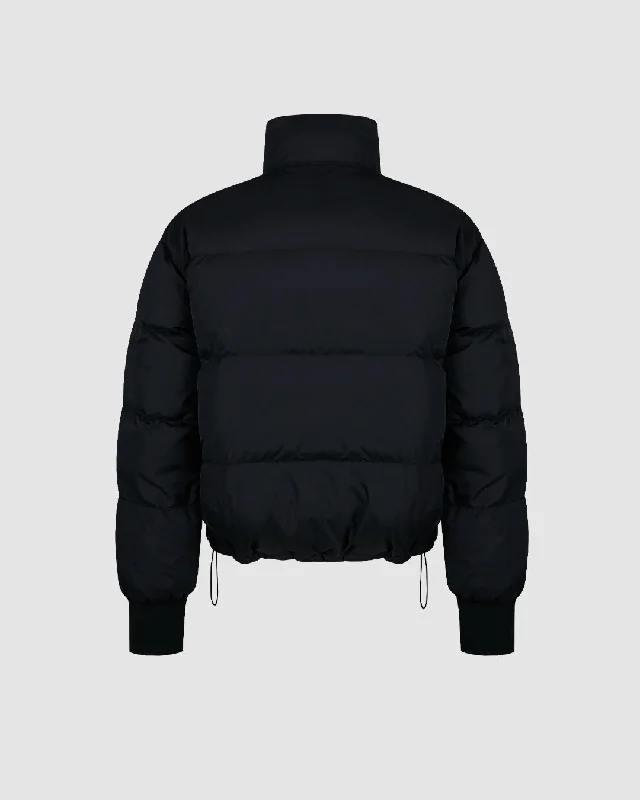 Archive Collage Puffer Jacket (Reversible)