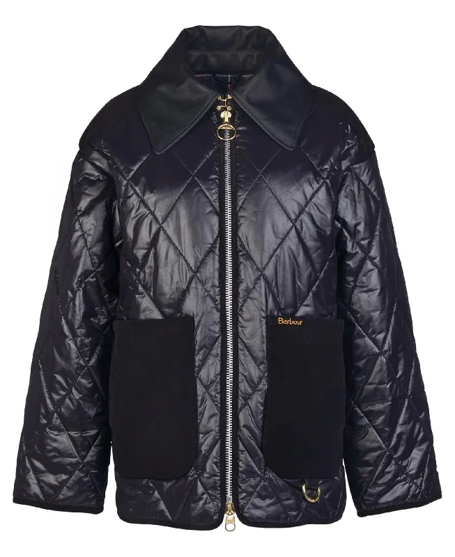 Barbour Premium Woodhall Quilted Jacket Classic Black/Classic