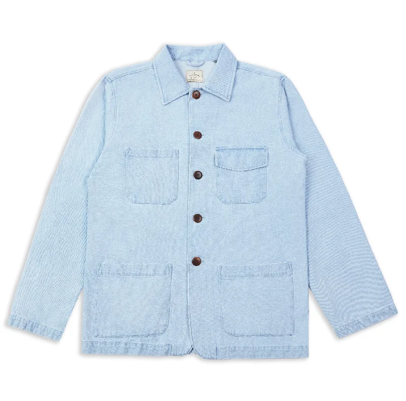 Burrows & Hare Cotton Jericho Jacket - Denim