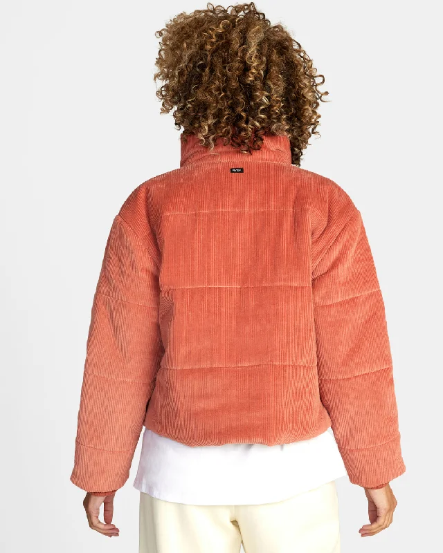 Eezeh Puffer Jacket - Cinnamon