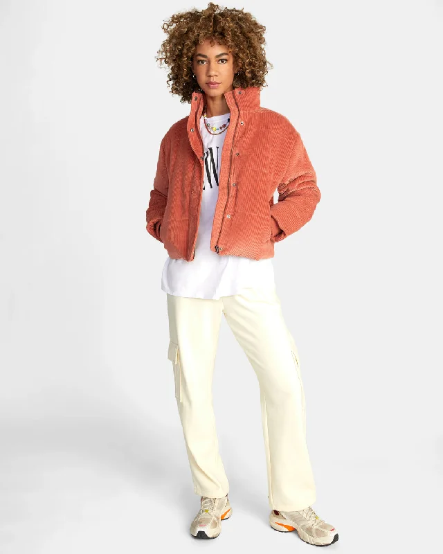 Eezeh Puffer Jacket - Cinnamon