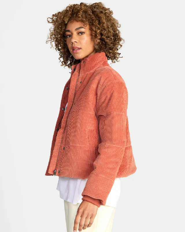 Eezeh Puffer Jacket - Cinnamon