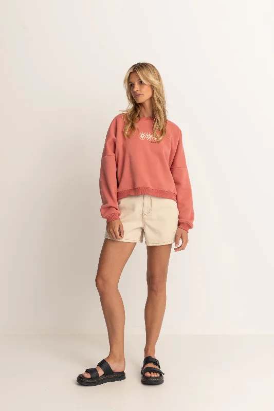 Horizon Slouch Fleece Rose