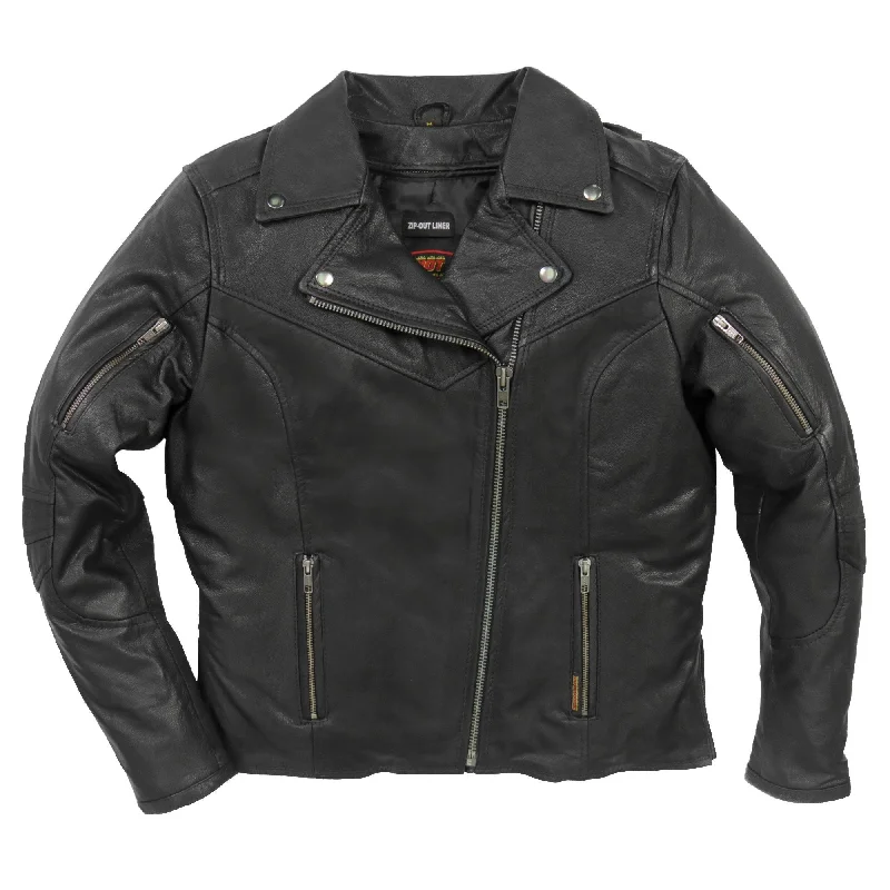 Hot Leathers JKL1029 Ladies Leather Carry Conceal Jacket with Vents