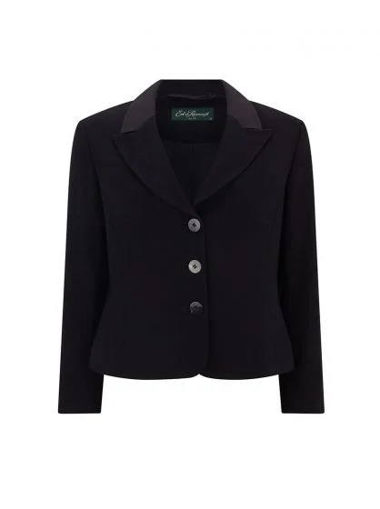 Jennifer Tailored Wool Crepe Jacket