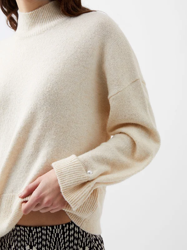 Kezia Recycled Pearl Cuff Detail Jumper