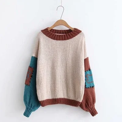 Lantern sleeve sweater