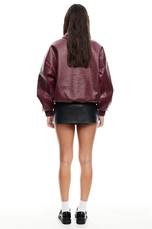 LIONESS Kenny Bomber Burgundy