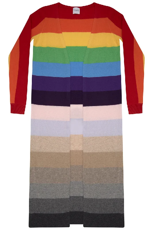 Rainbow Striped Pricus Cardigan