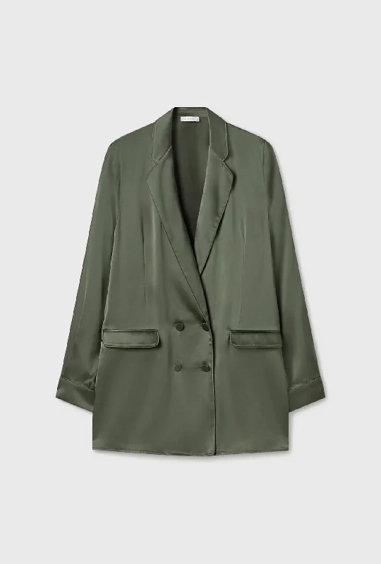 RELAXED BLAZER THYME