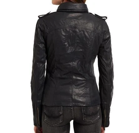 Super Winik Women Classic Leather Jackets