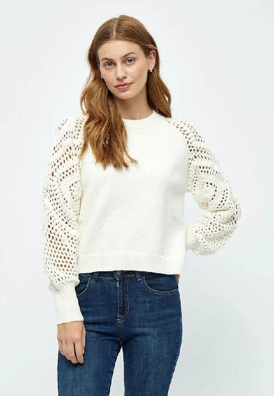 MSTalina Knit Pullover - Broken White