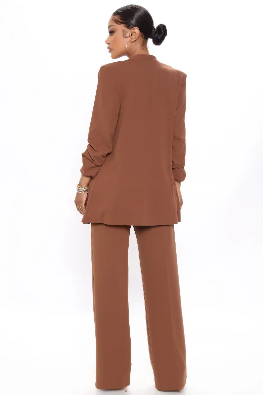 The Celine Blazer - Brown