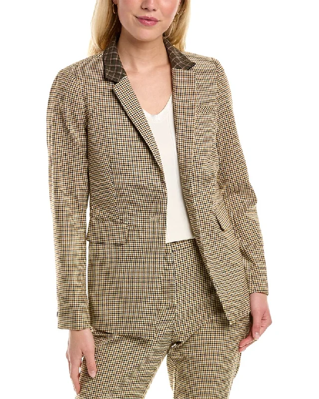 Vince Camuto Turned Collar Blazer