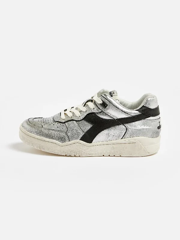 DIADORA | B.560 SILVER USED FOR WOMEN