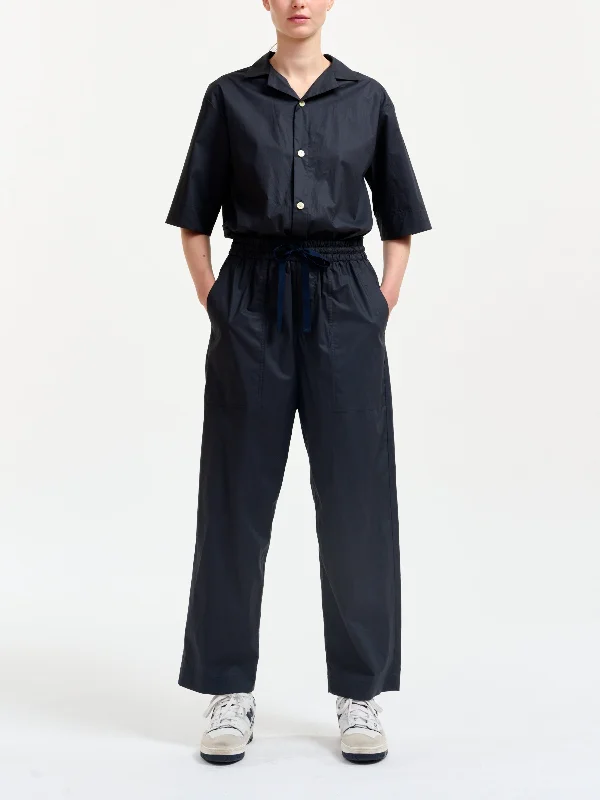 NICHOLSON & NICHOLSON | SPICE-POPLIN JUMPSUIT