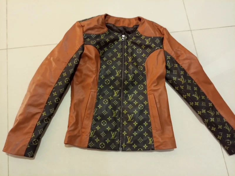 Women Designer Inspired Leather Jacket Genuine Leather