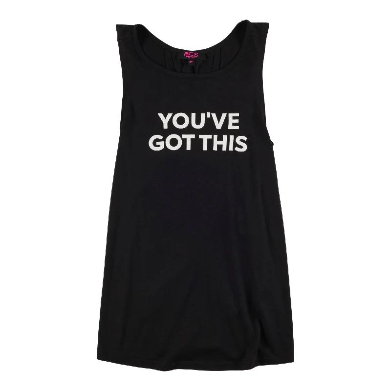 ACX Active Pink Women's Tank with Screen Print