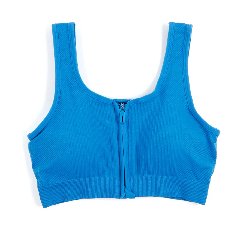 ACX Active Women's Zip Front Sports Bra