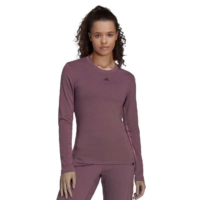 adidas - Women's Authentic Balance Yoga Studio Long Sleeve T-Shirt (HZ9077)