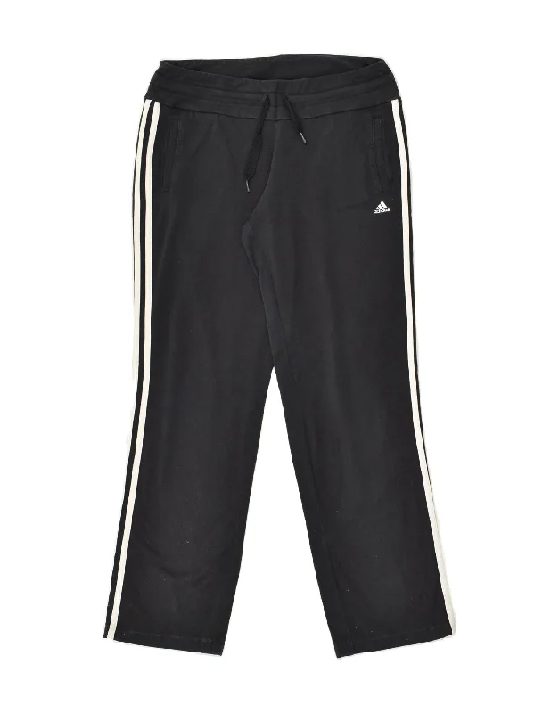 ADIDAS Womens Tracksuit Trousers UK 8/10 Small Black