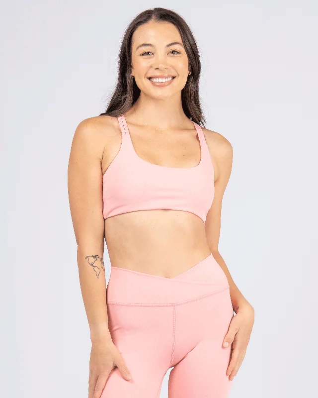 Sara Kathryns x JS Active ""Adjust Me"" Sports Bra - Sweet Berry