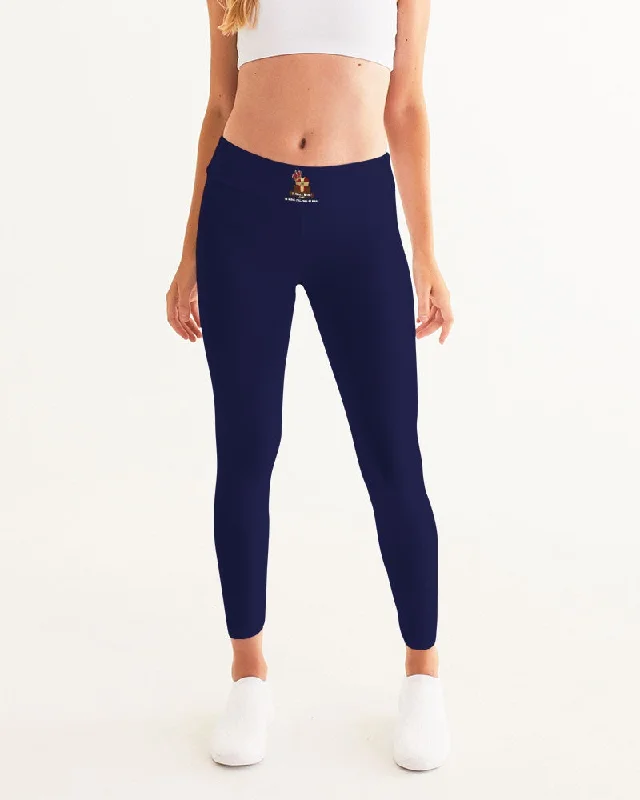 AKH Navy Blue Women's Yoga Pants