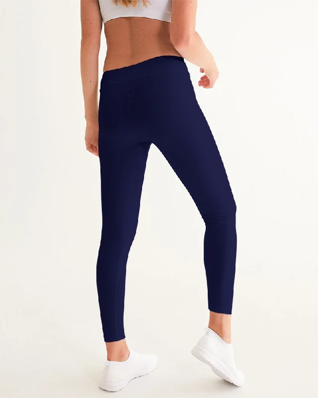 AKH Navy Blue Women's Yoga Pants