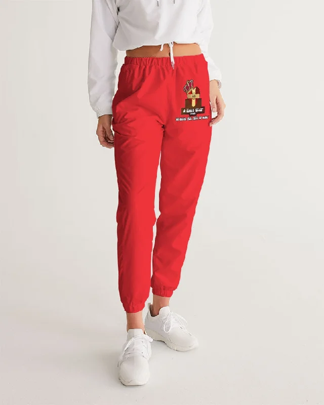 AKH Red Women's Track Pants