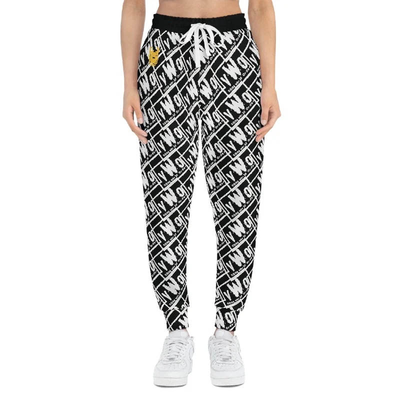 Athletic Joggers - Black/White - VWO (Framed)