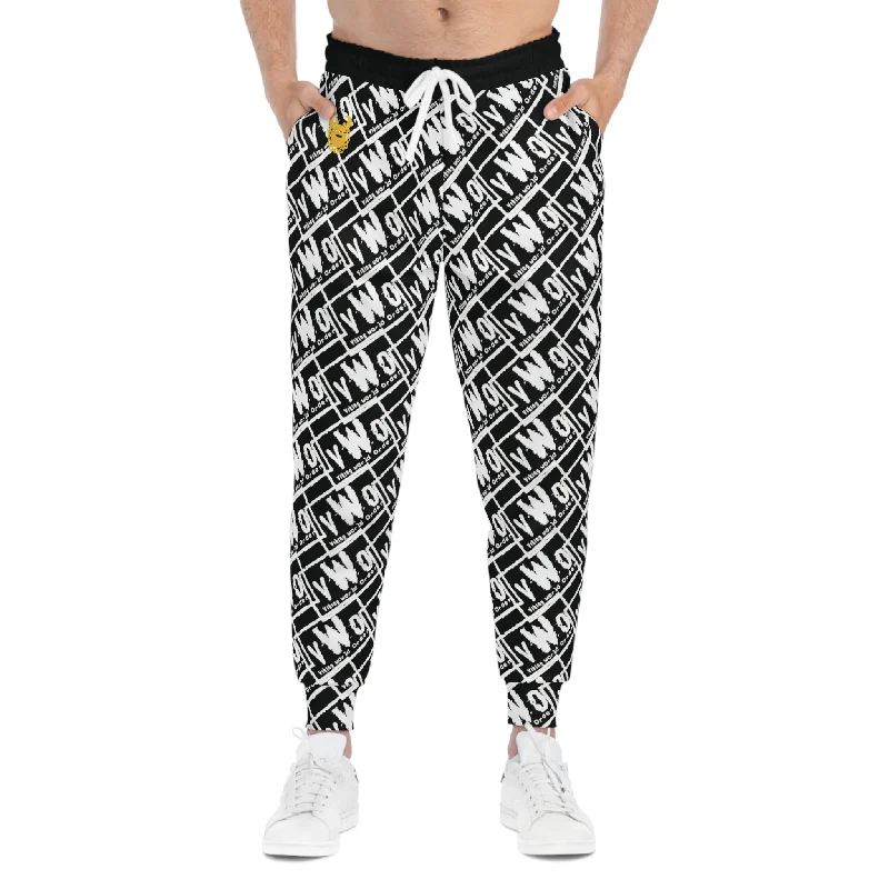 Athletic Joggers - Black/White - VWO (Framed)