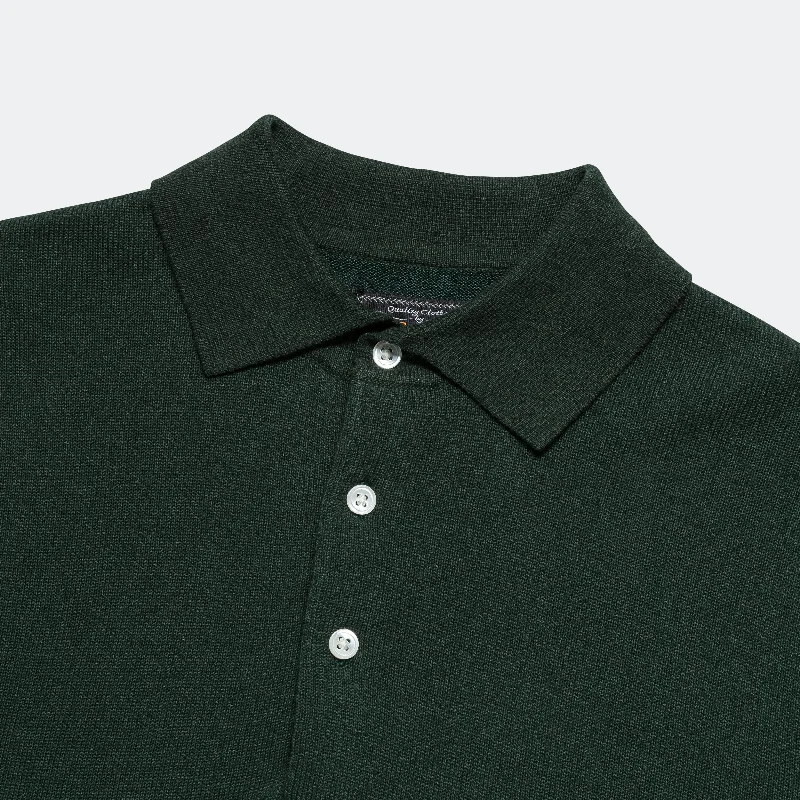 Knit Polo 12G - Green