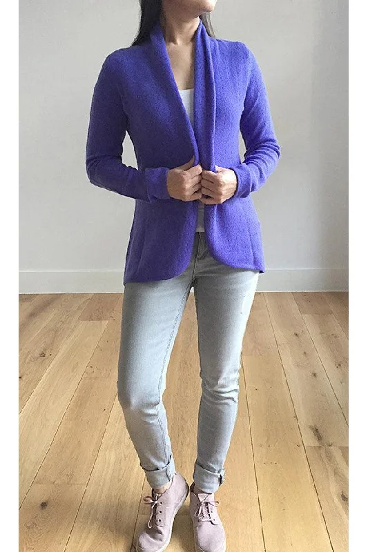 Iris Cashmere Cardigan - Pointelle